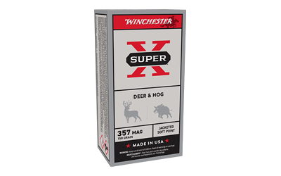 WNX3575PBX_1 Winchester Super-X .357 Magnum 158 gr JSP 50rd Box