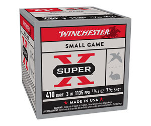 Winchester Super-X .410 Bore 3″ #7.5 25rd Box