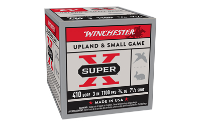 WNX413H7BX_1 Winchester Super-X .410 Bore 3in 3/4 oz #7.5 25rd