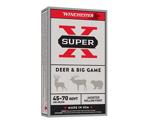 Winchester Super-X 45-70 Gov 300gr JHP – 20rd Box
