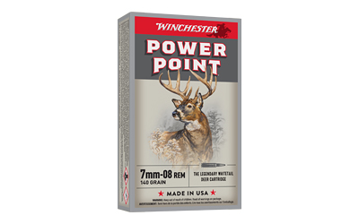 WNX708_1 Winchester Super-X 7mm-08 Rem 140 gr Power-Point 20rd