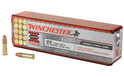 WNXHV22LR_1 Winchester Hyper Velocity .22 LR 40gr CPHP 100rd