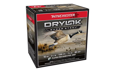 WNXSC10BB_1 Winchester Drylok Super Steel 10GA 3.5in 1-5/8oz BB 25ct