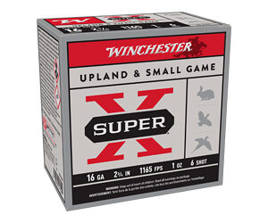 Winchester Super-X 16 Gauge 1 oz #6 Shot 25 ct