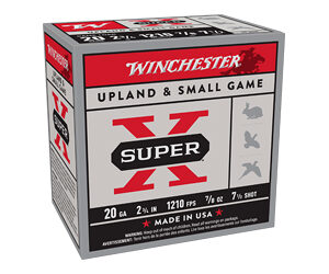 Winchester Super-X 20ga 2.75in 7/8oz #7.5 25rd Box