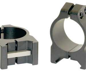 Warne Maxima 1″ Low Matte Fixed Scope Rings