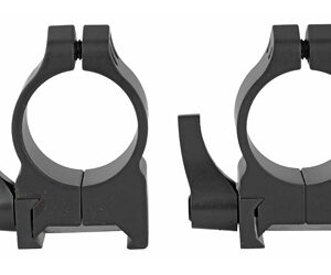 Warne Maxima 1″ QD Vertical Rings — Medium Matte Black