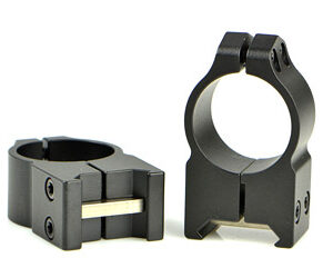 Warne Maxima Fixed Scope Rings 1″ High Matte