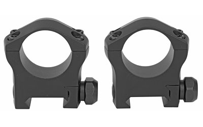 WR7214M_1 Warne Mountain Tech 30mm Medium Rings, Matte Black