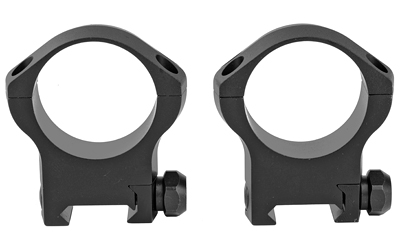 Warne Mountain Tech 35mm High Matte Black Scope Rings