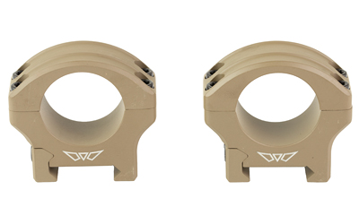 WR8500DE_1 Warne HyperLite 1 in. Scope Rings — Dark Earth
