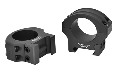 WR8500M_1 Warne HyperLite 1 in Low Matte Scope Rings