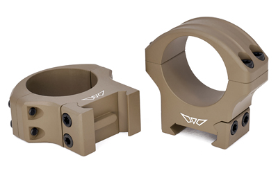 WR8501DE_1 Warne HyperLite 1 in. Medium Scope Rings — Dark Earth