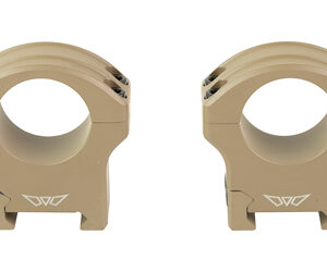 Warne HyperLite 1 in. High Scope Rings – Dark Earth