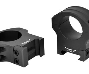 Warne HyperLite 1 inch High Scope Rings Matte Black
