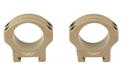 WR8513DE_1 Warne HyperLite 30mm Low Rings – Dark Earth