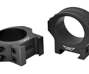 Warne HyperLite 30mm Low Scope Rings Matte Black