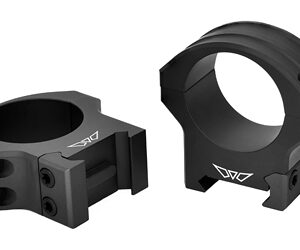 Warne HyperLite 30mm Medium Scope Rings Matte Black