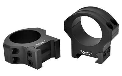 WR8514M_1 Warne HyperLite 30mm Medium Scope Rings Matte Black