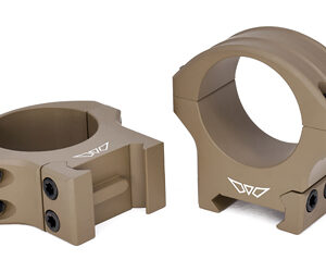 Warne HyperLite 30mm High Scope Rings, Flat Dark Earth