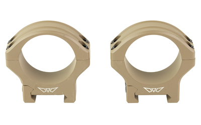 WR8520DE_1 Warne HyperLite 34mm Low Scope Rings — Dark Earth