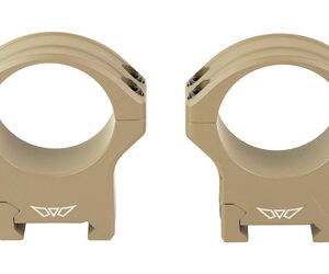 Warne HyperLite 34mm High Scope Rings – Dark Earth