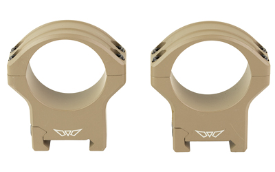 WR8522DE_1 Warne HyperLite 34mm High Scope Rings – Dark Earth