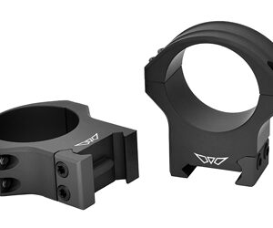 Warne HyperLite 34mm High Scope Rings Matte Black