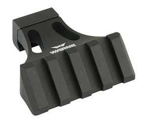 Warne A645 45 Degree Picatinny Side Mount Adapter – Black