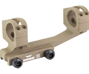Warne LR-SKEL 1-inch Scope Mount — 20 MOA FDE