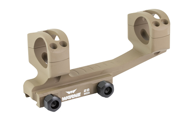 WRLRSKEL1DE_1 Warne LR-SKEL 1-inch Scope Mount — 20 MOA FDE