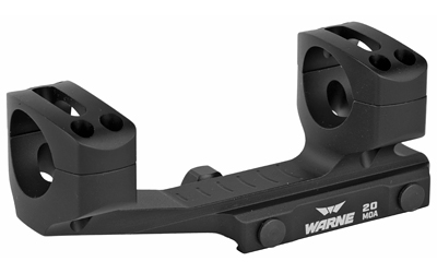 WARNE LR-SKEL 1-inch 20 MOA MSR Mount, Black