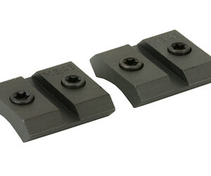 Warne Maxima 2-Pc Base for Browning BAR — Matte Black