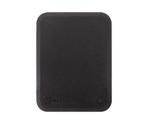 MagView CT Wireless Charging Phone Plate, Matte Black, 2.5 x 3.25 in