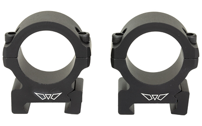 Warne Vapor 30mm Medium Horizontal Scope Rings Matte