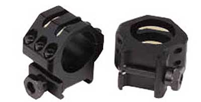 WV48352_1 Weaver 6-Hole Tactical Scope Rings 30mm High Matte