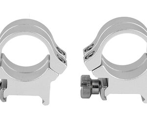 Weaver Quad Lock Detachable Rings 1″ High Silver