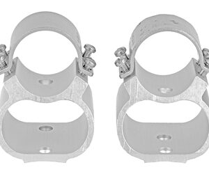 Weaver See-Thru Scope Mount 1in Silver Ruger 10/22