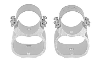 Weaver See-Thru Scope Mount 1in Silver Ruger 10/22