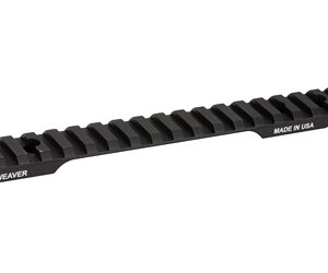 Weaver 1-Piece Extended Picatinny Base Savage 110 LA 0 MOA