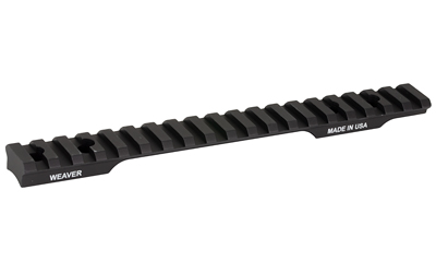 WV99465_1 Weaver 1-Piece Extended Picatinny Base Savage 110 LA 0 MOA