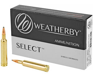 Weatherby Select .257 WBY Mag 100gr Hornady InterLock 20rd