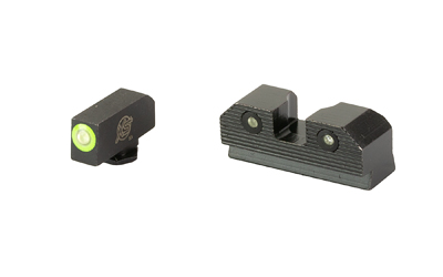 XSGL-R202P-6G_1 XS Sights R3D 2.0 Standard Height Night Sights – Green