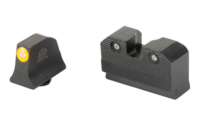 XSGL-R204P-6N_1 XS Sights R3D 2.0 Suppressor-Height Night Sights, Orange Tritium