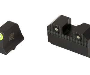 XS Sights R3D 2.0 Suppressor Height Night Sights — Green Front