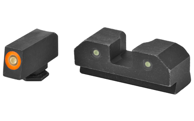 XSSGL-R012P-6N_1 XS Sights R3D Night Sights Orange – Glock 17/19/26/38
