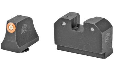 XSSGL-R021P-6N_1 XS Sights R3D Suppressor Height Night Sights for Glock – Orange
