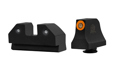 XSSGL-R022P-6N_1 XS Sights R3D Night Sights Orange — Glock 43X/48