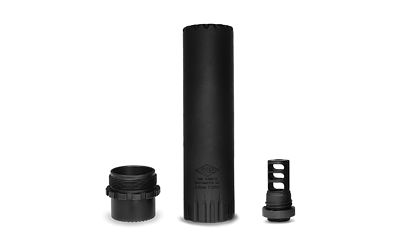 YHM-2175-MB-28_1 YHM Turbo T3 5.56mm Suppressor w/ 1/2-28 QD Muzzle Brake