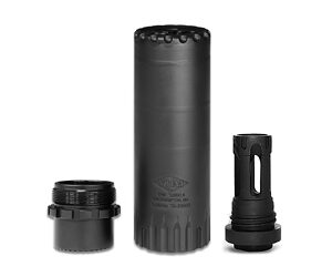 Yankee Hill Turbo K-RB 5.56 Suppressor, Matte Black